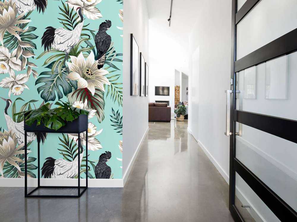 Kraanvogels en papegaaien