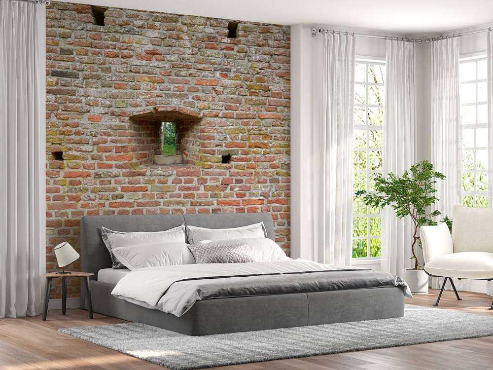 Bymur med udsigt igennem