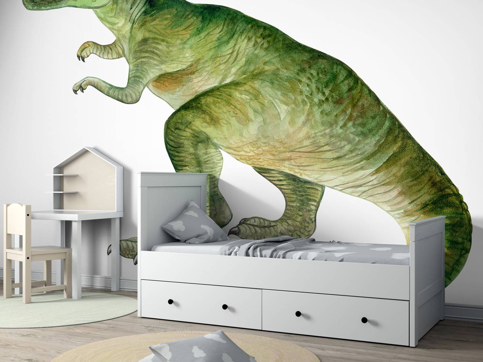 Tyrannosaurus af akvarel