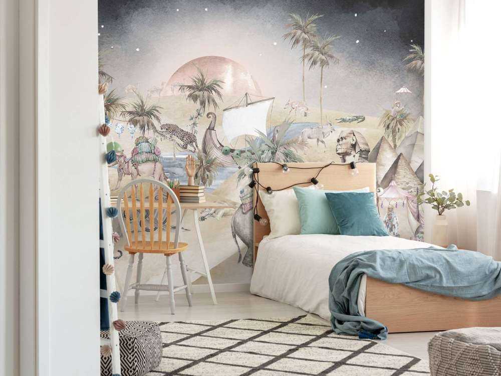 Det gamle Egypten om natten