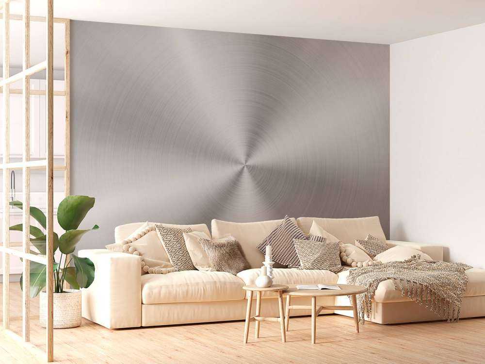 Radial metalstruktur