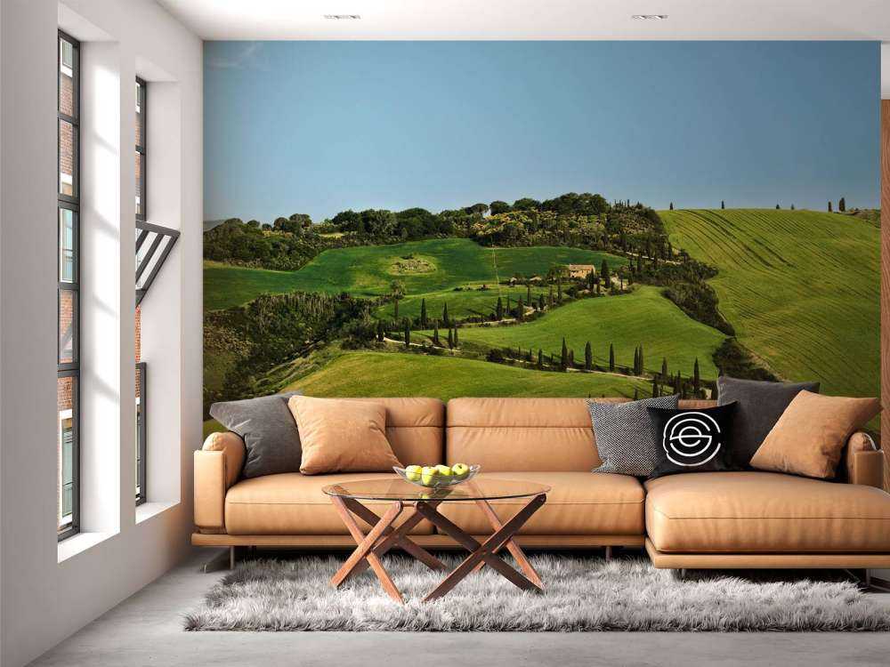 Panorama af Toscana