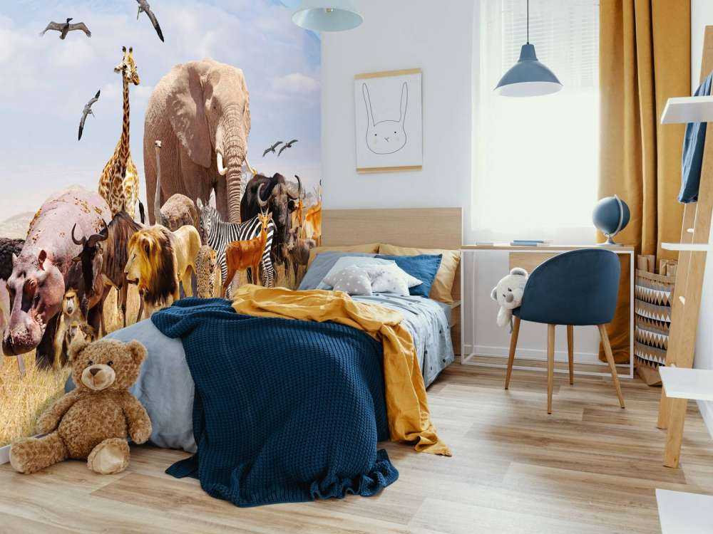 Afrikanske dyr på Kilimanjaro