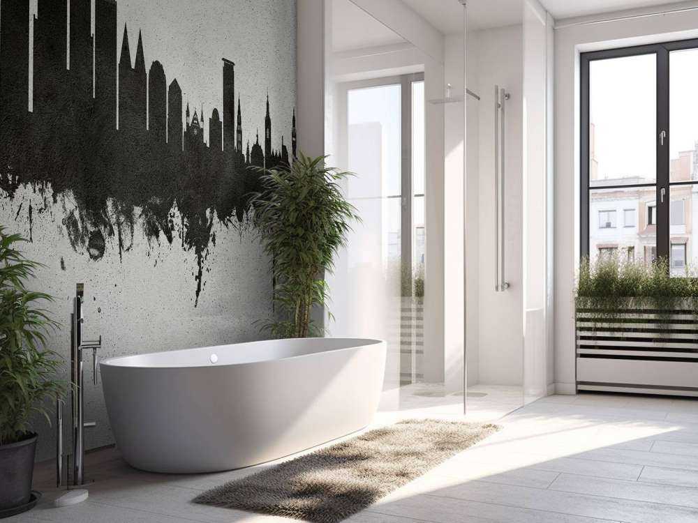 Akvarel skyline, Haag