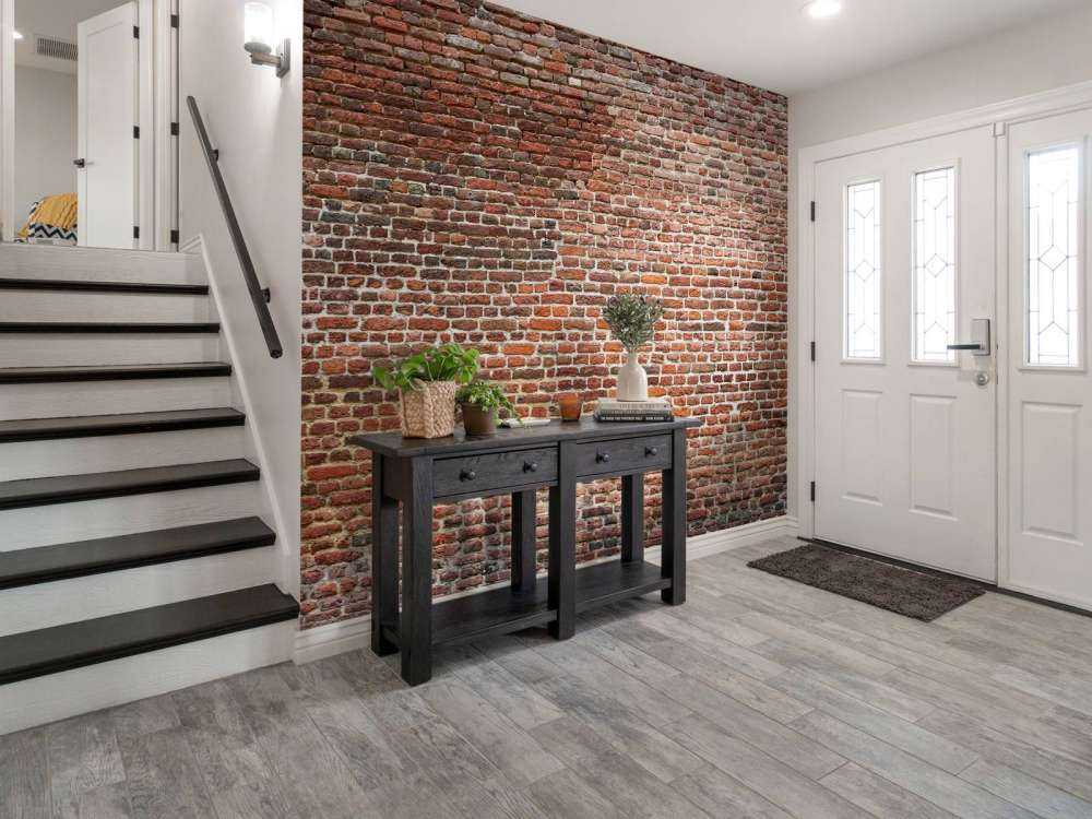 Restaureret ydervæg