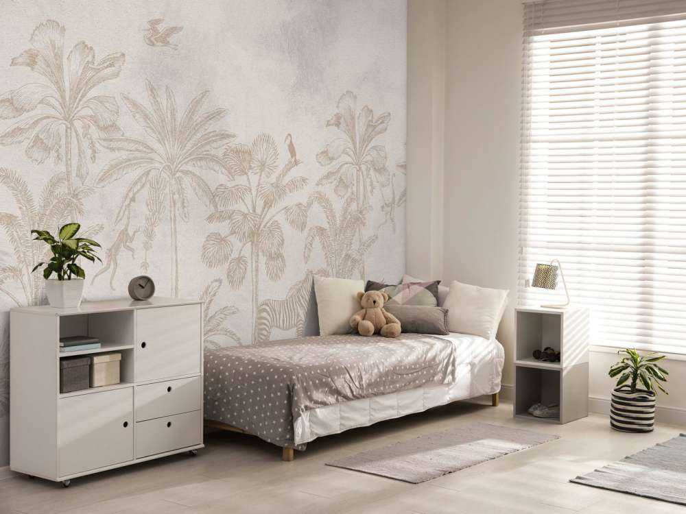Animal jungle taupe