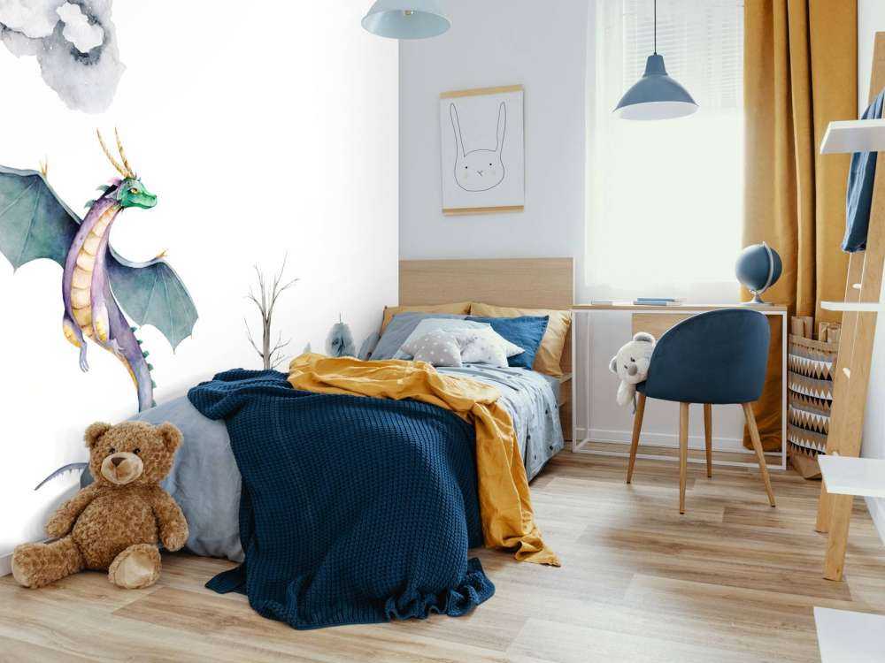 Akvarel drage i akvarel