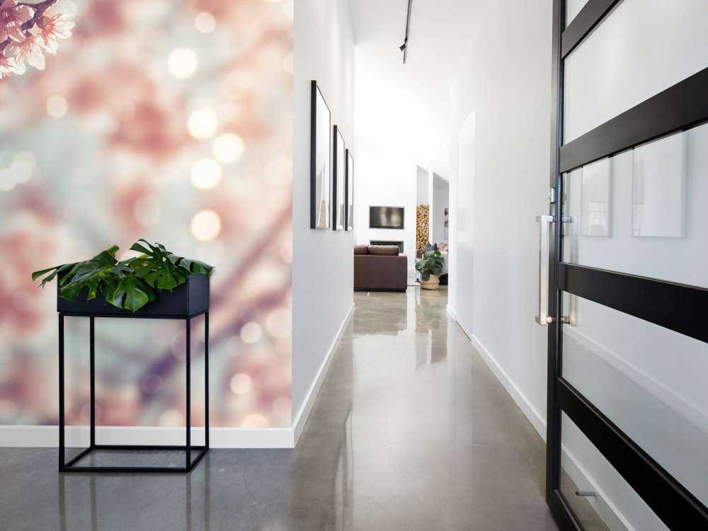 Nærbillede blomstre gren