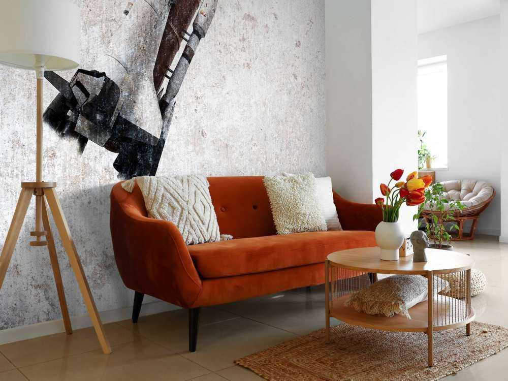 Spaceshuttle på beton