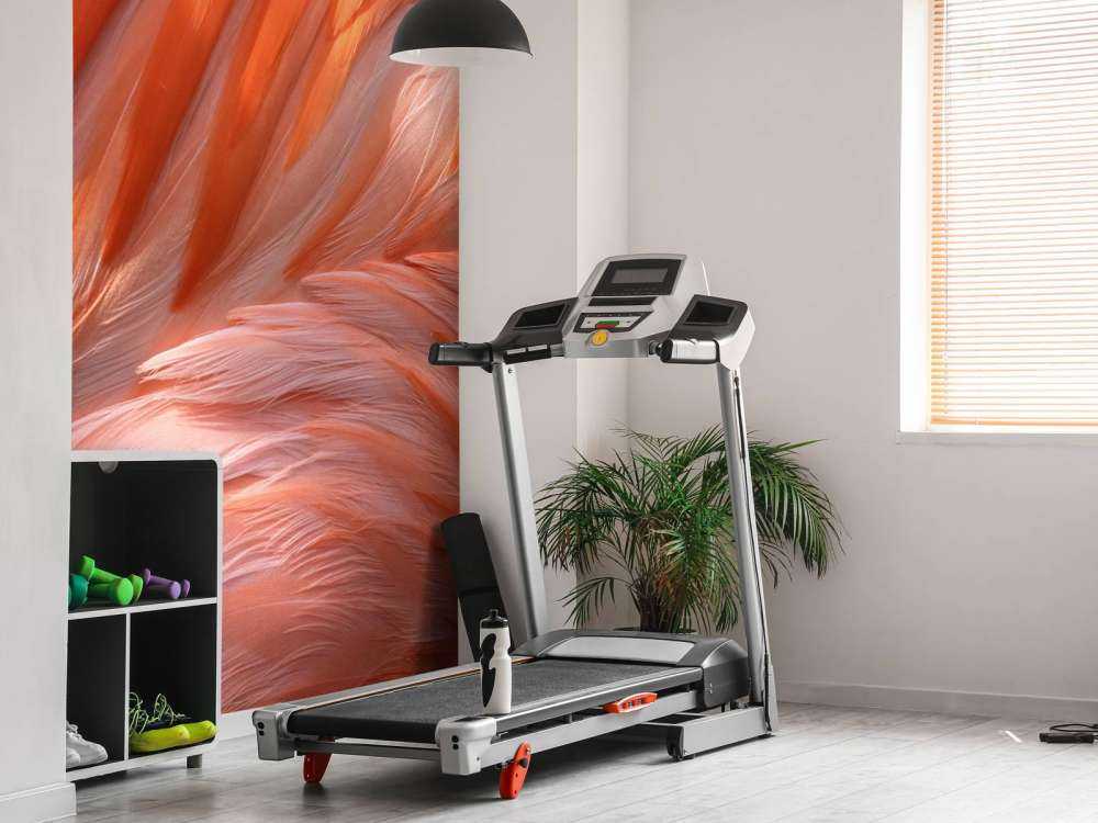 Flamingo fjer