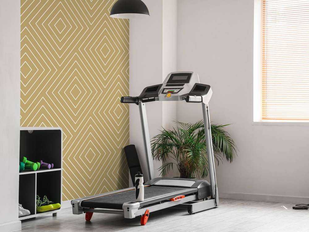 Chevron mønster, guld