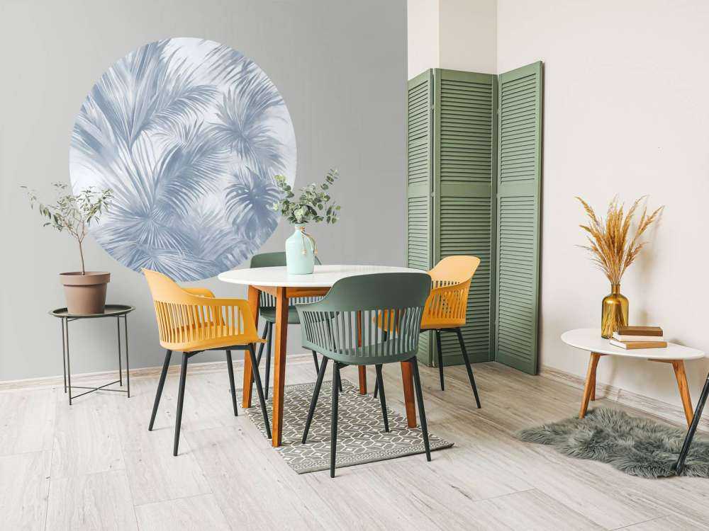 Palm Extravaganza Blå