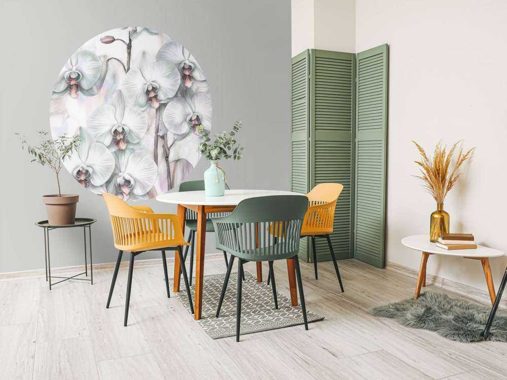 Orkideparadis Mørkegrønn