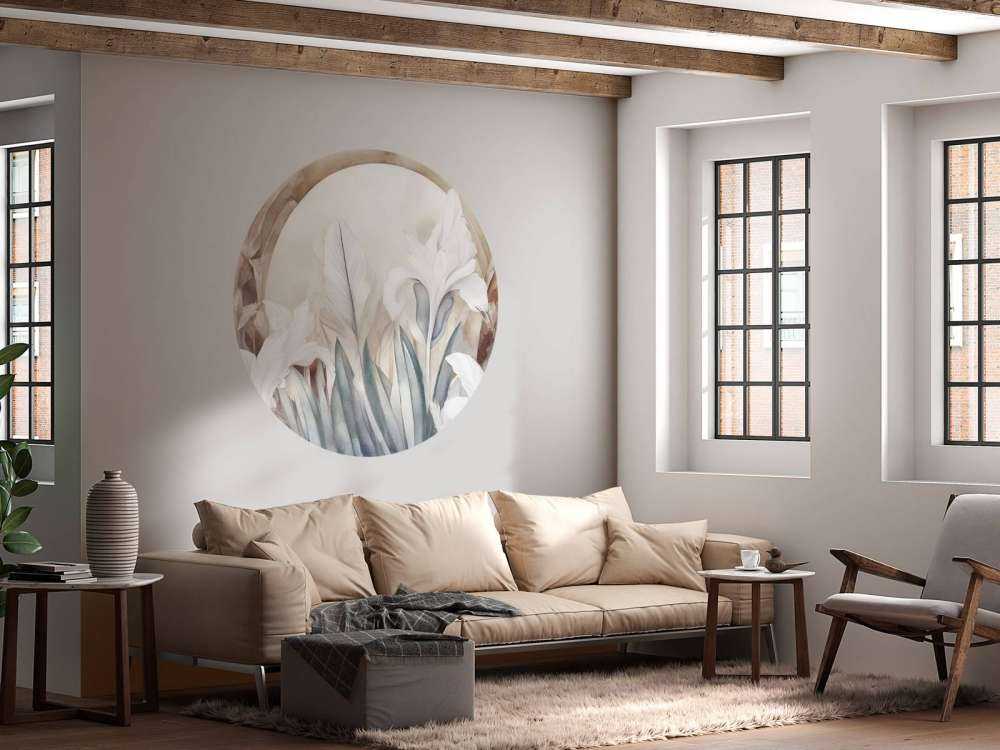 Iris ved soloppgang grå