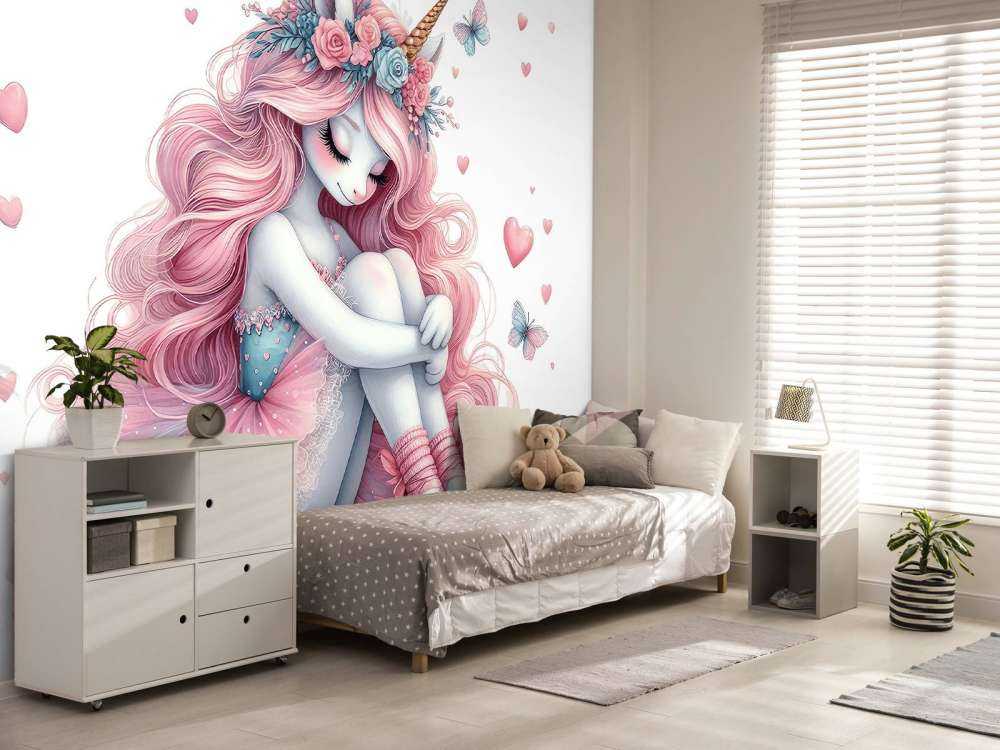 Drømmende enhjørning ballerina