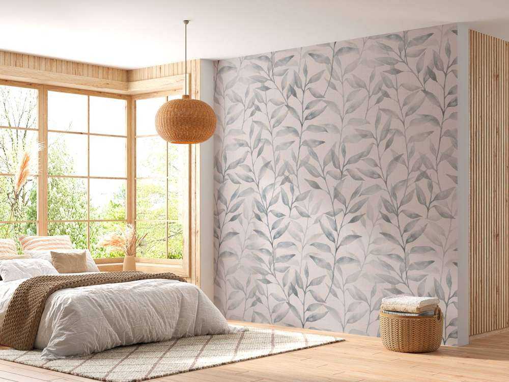 Japandi klatreblader - nøytral greige