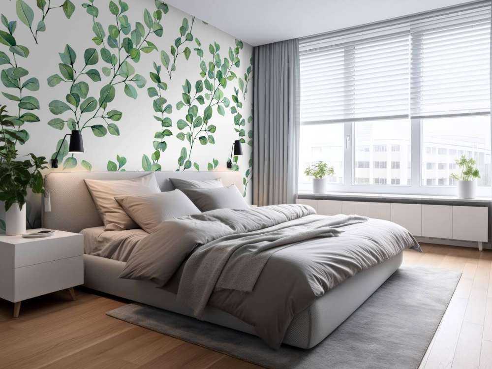 Akvarell blader og grener