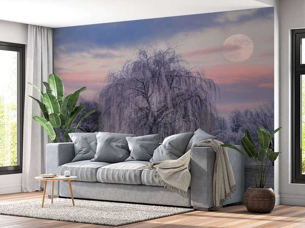 Tre dekket med frost