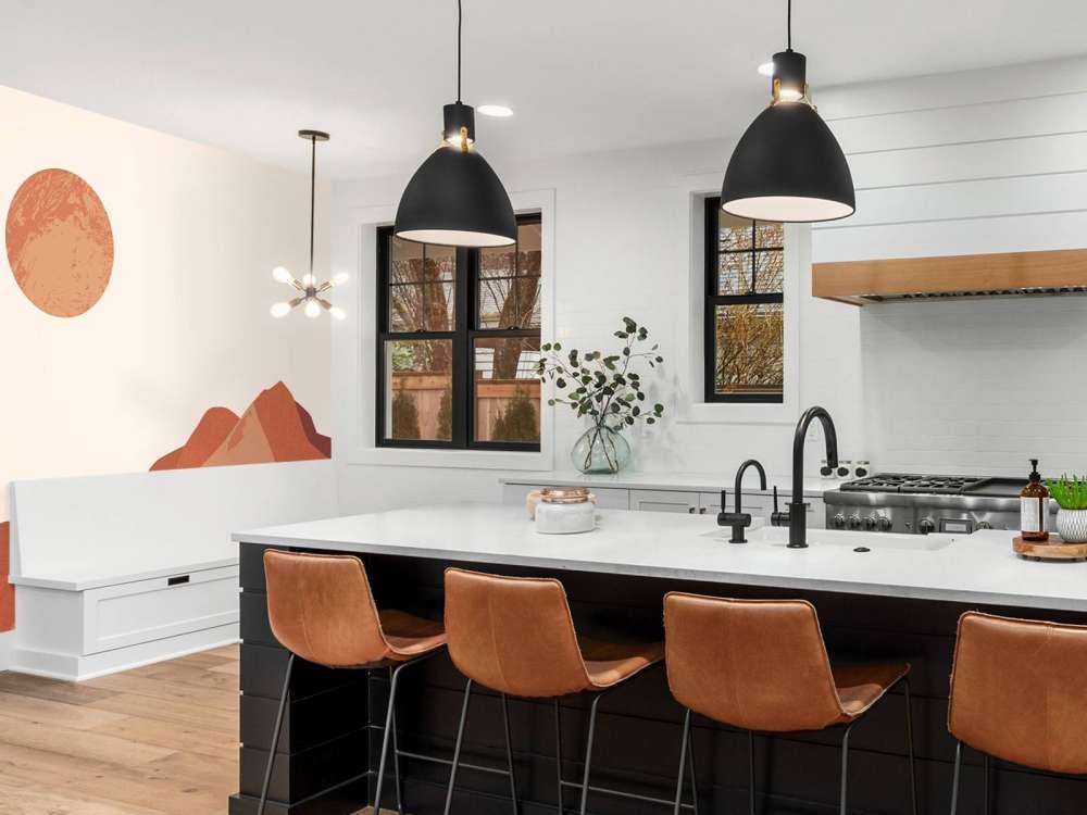 Minimalistisk landskap