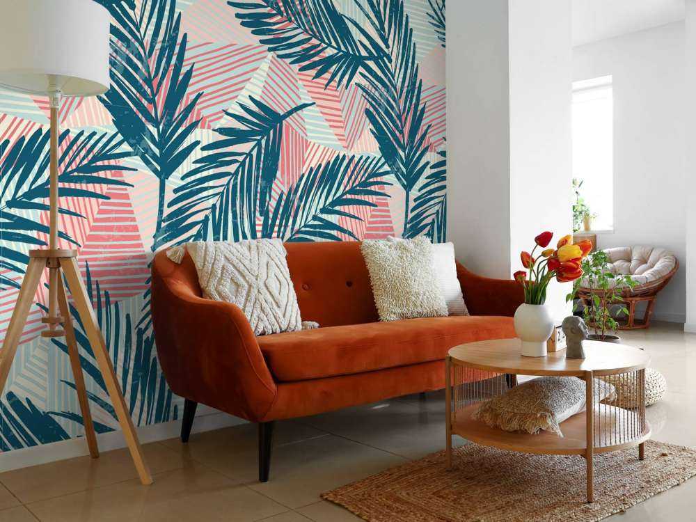 Abstrakte palmeblader