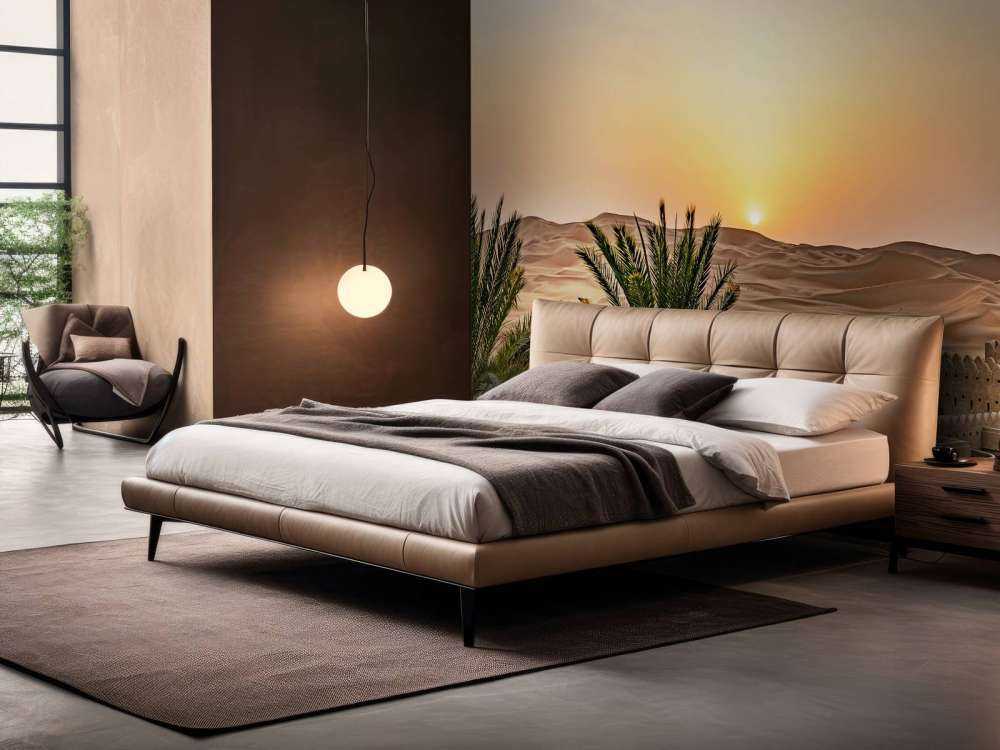 Abu Dhabi ved solnedgang