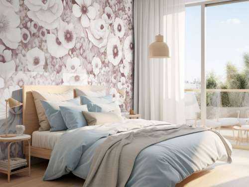 Poppy Tale Monokrom Bordeaux