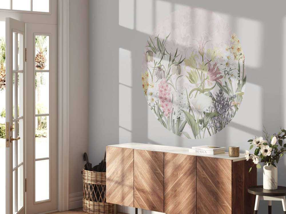 Vårblommor - Pastellblad Rosa