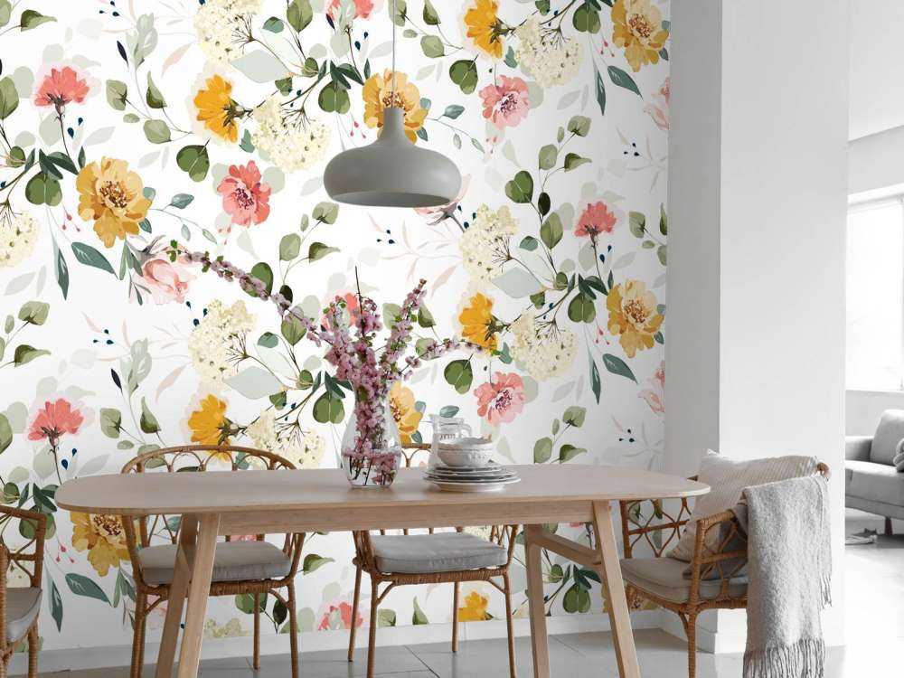 Höstliga Fältblommor