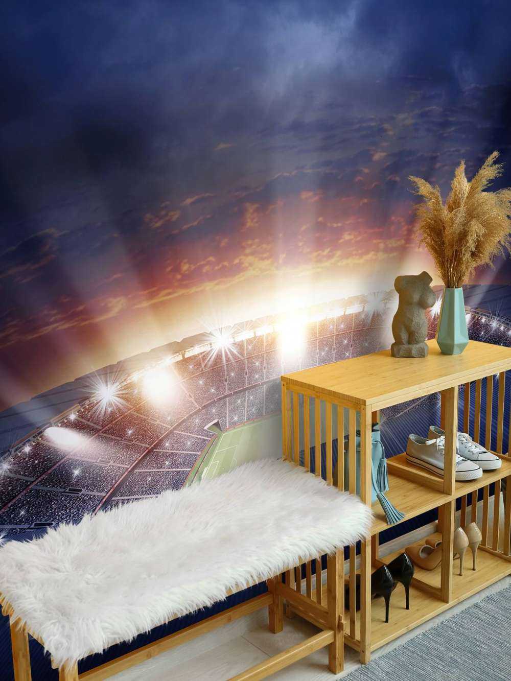 stadion uppifrån