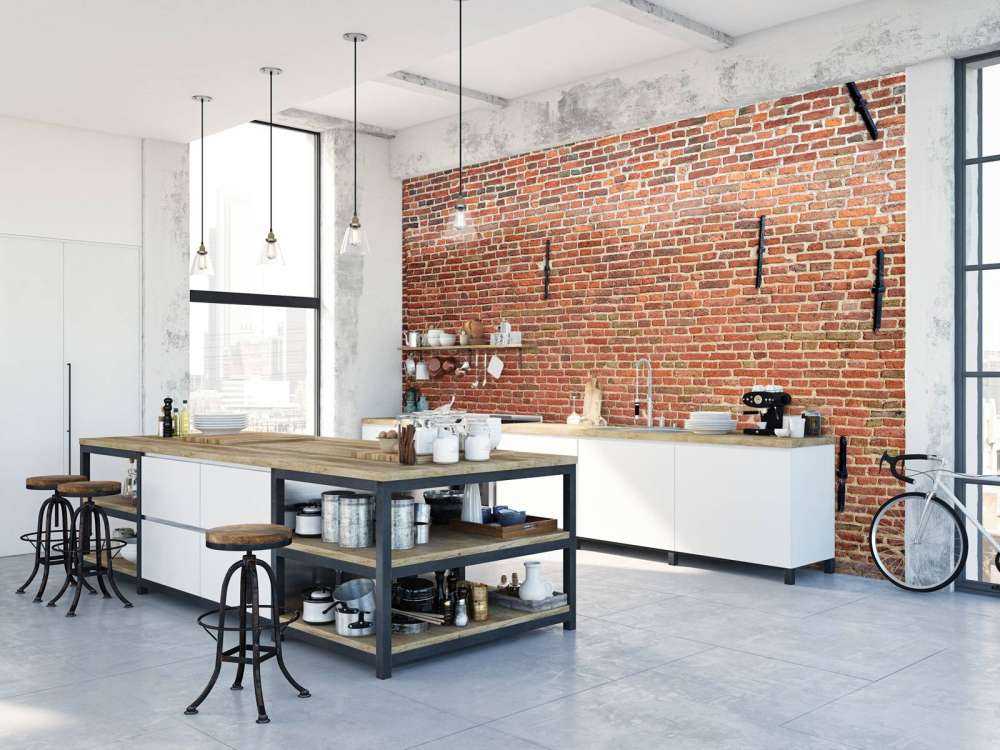 Stadsmur med väggankare