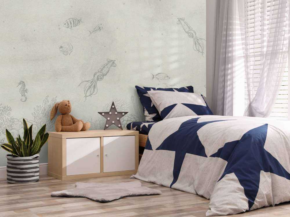 Bläckfiskar havsgrön