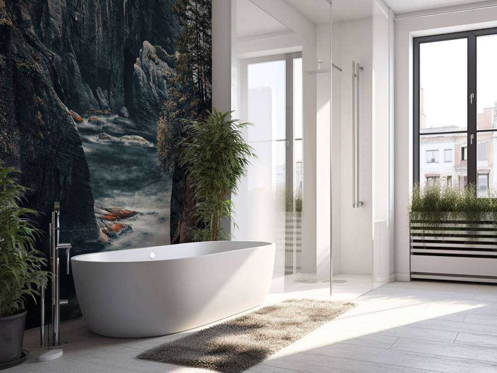 En vild natur vid kusten