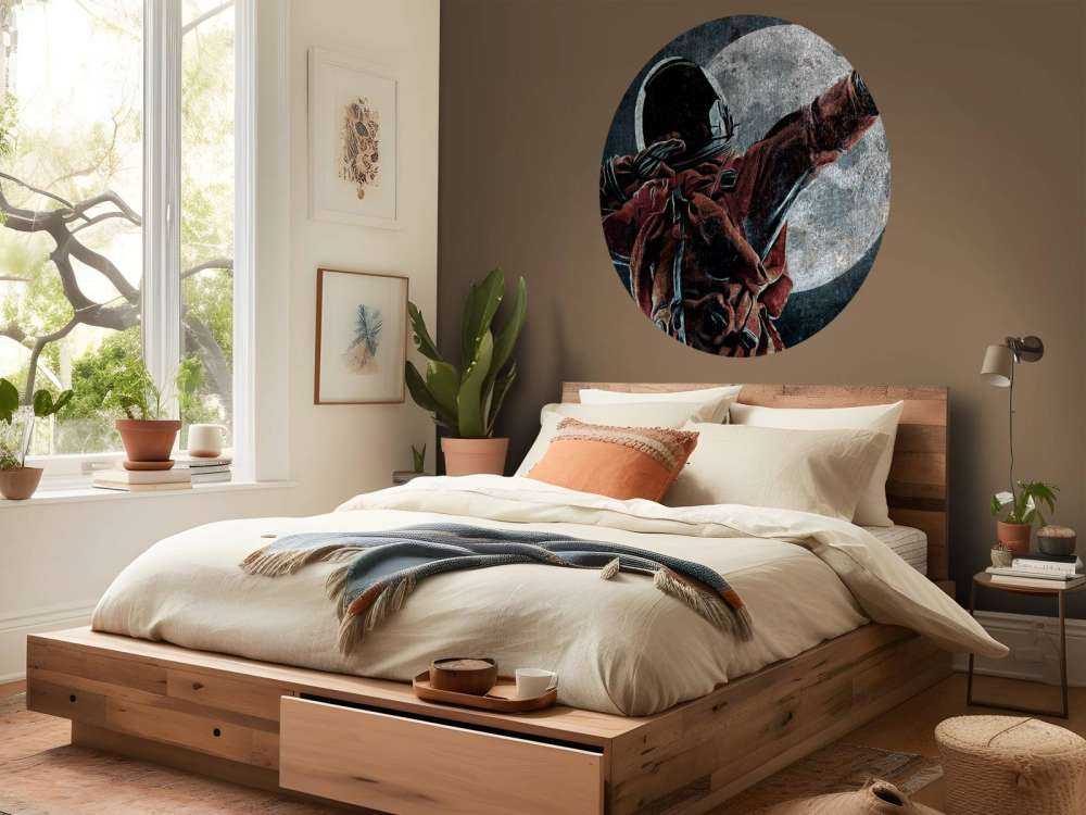 Astronaut som gör dab