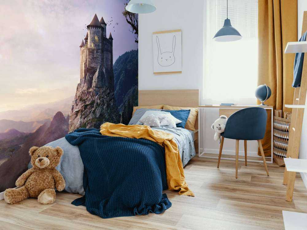 Slott på en klippa