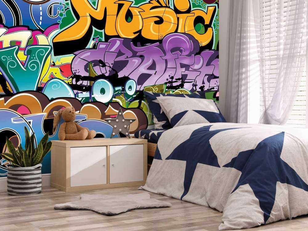 Signerad graffiti