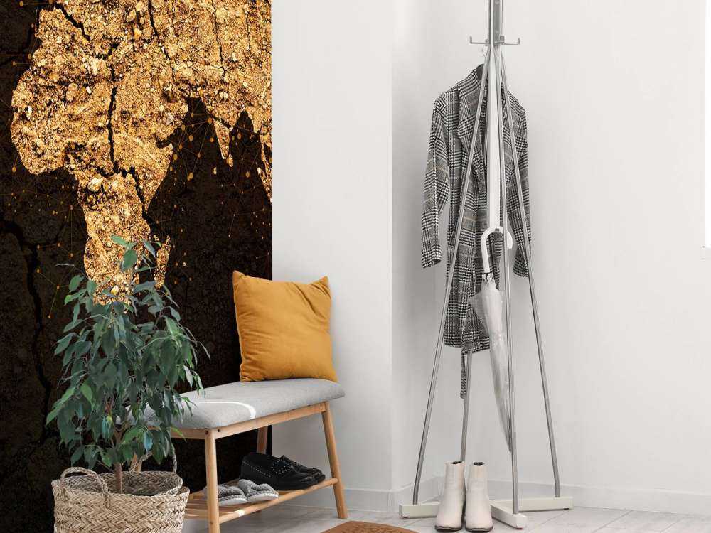 Gyllene världskarta