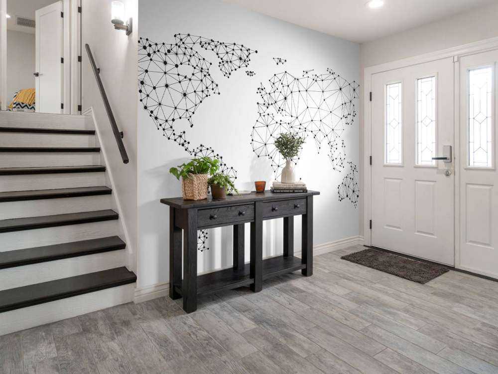 Geometrisk världskarta