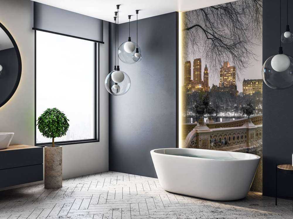 Central park och Manhattan