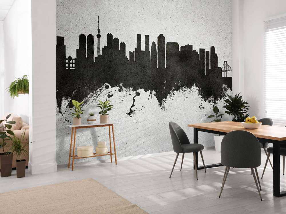 Akvarell silhuett, Tokyo