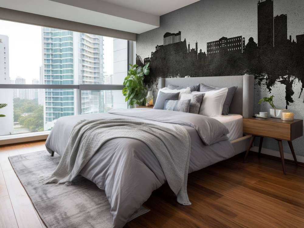 Akvarell silhuett, Aten