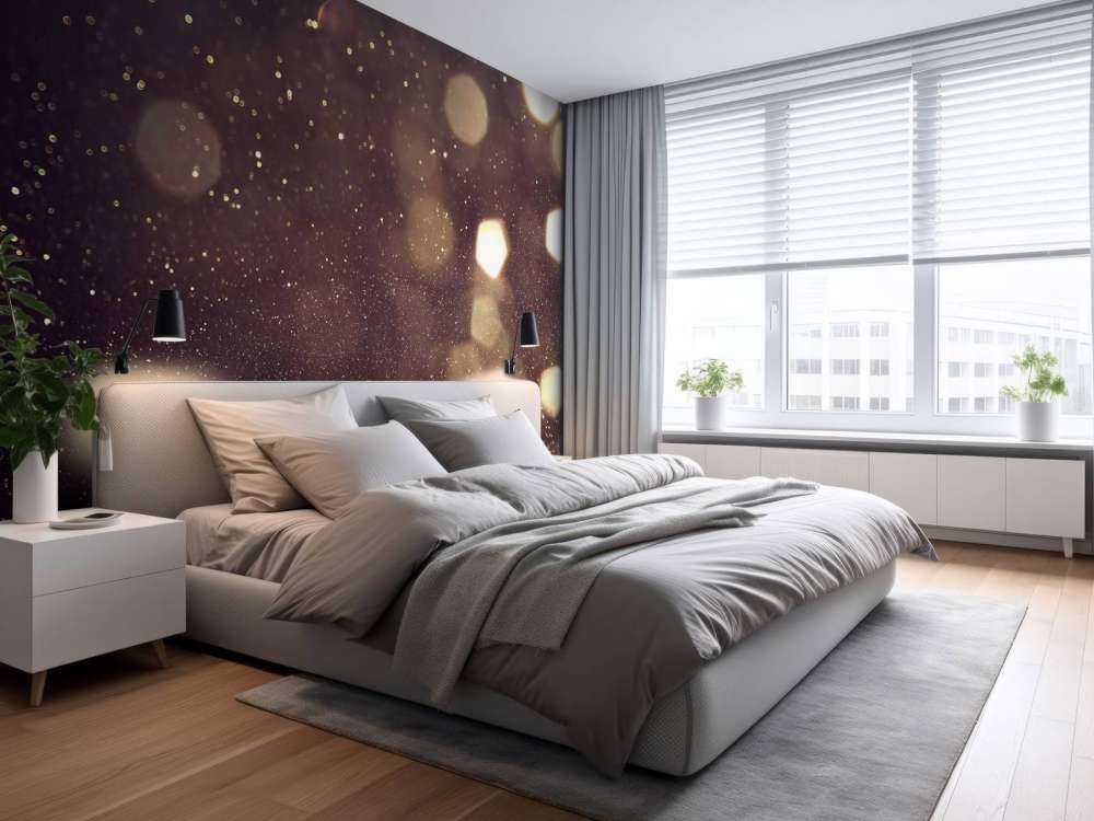 Abstrakta glitterljus