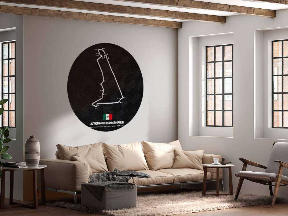 Formel 1 bana - Autodromo Hermanos - Mexiko