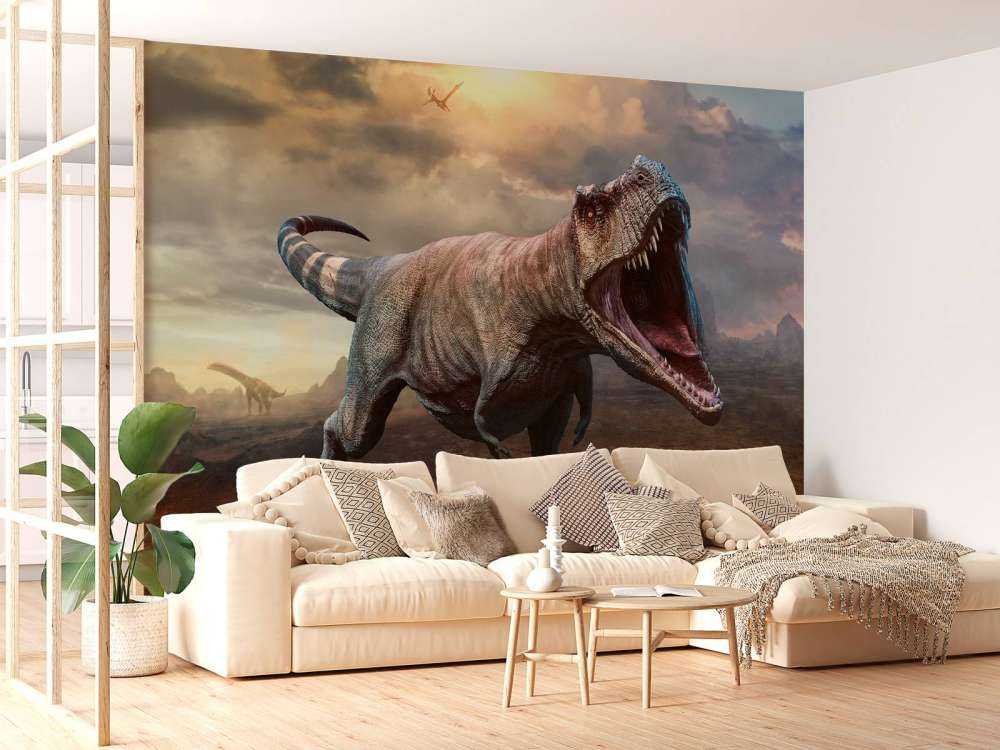 Aggressiv Tyrannosaurus Rex