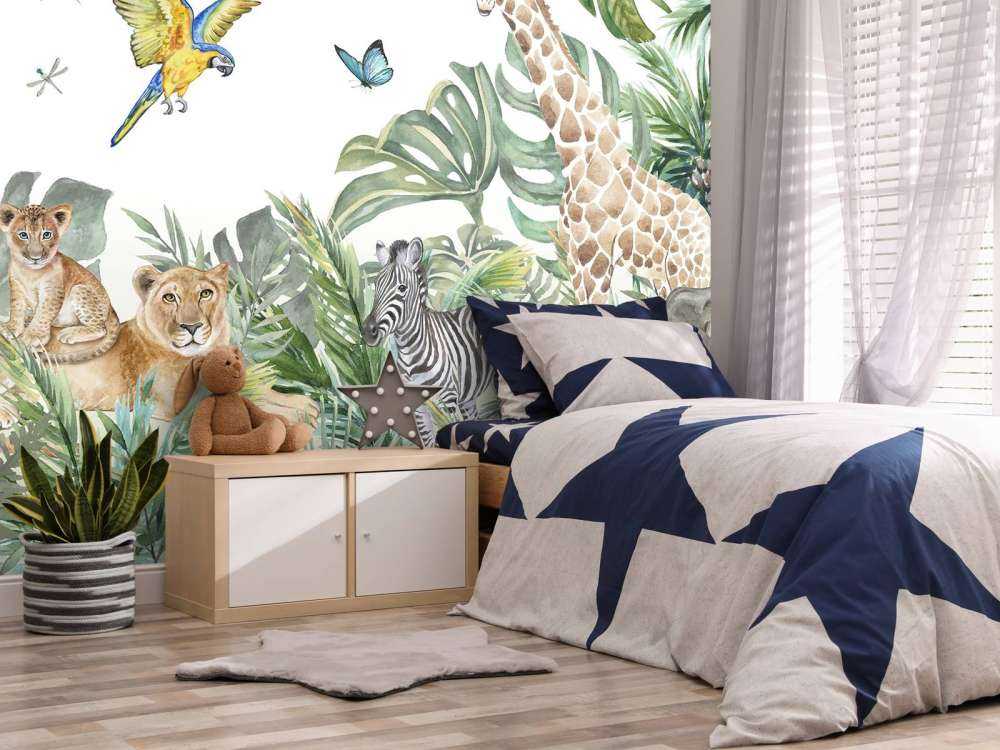 Vilda djuren i djungeln