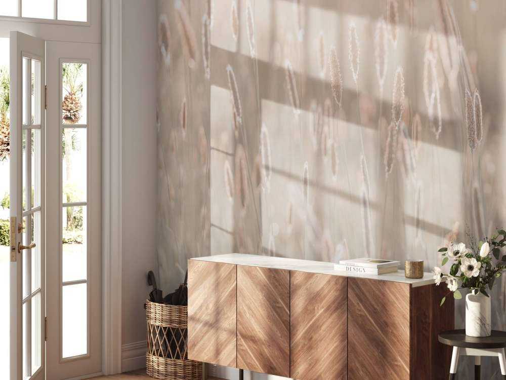 Ängen i solnedgången