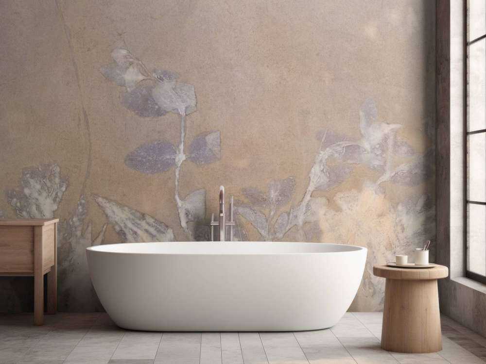 Wilde geranium och snöbär - amber