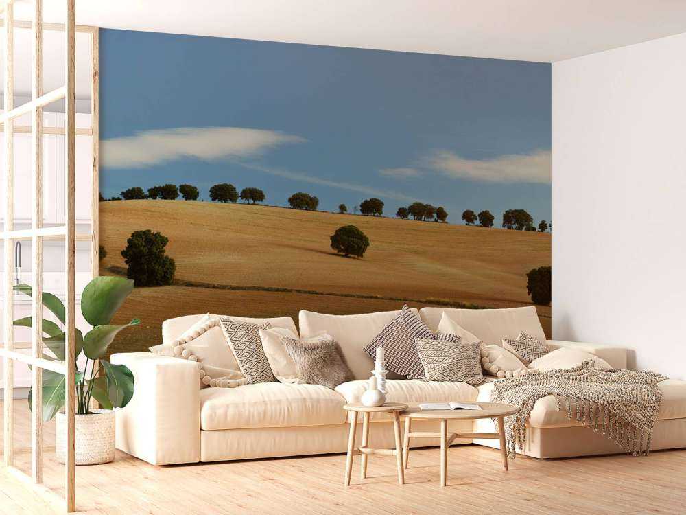 Träd i spanskt landskap