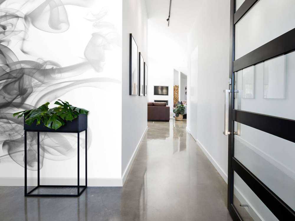 Huvud bildat av rök