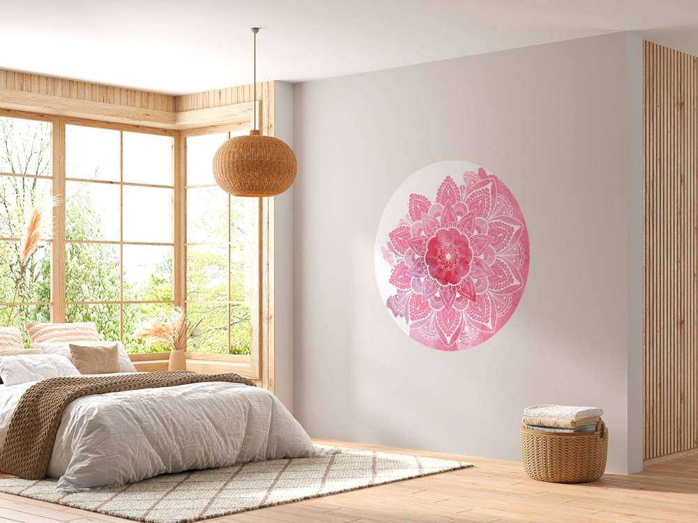 Mandala med blommönster