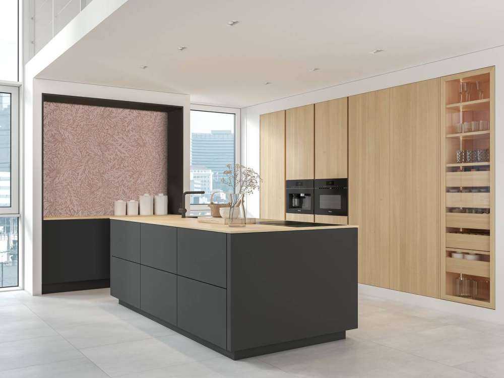 Morris blomster og blade - terrakotta